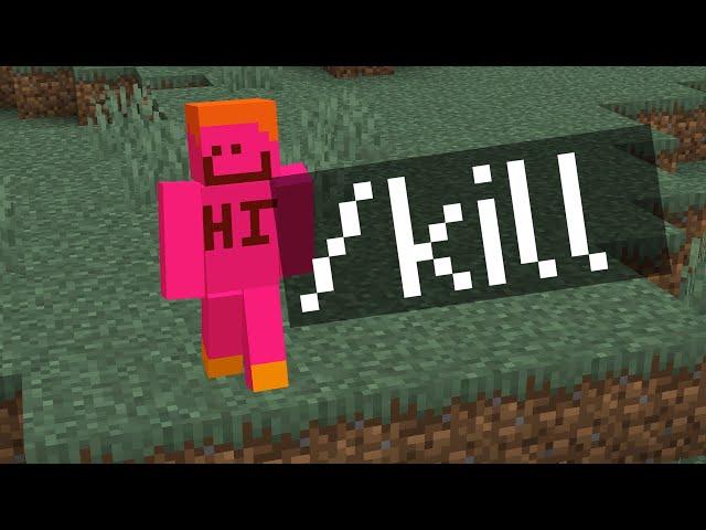 You Can Survive /Kill in Minecraft