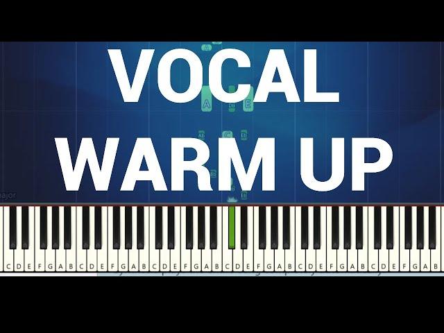  VOCAL WARM UPS #1 (3 OCTAVES) MAJOR SCALES 