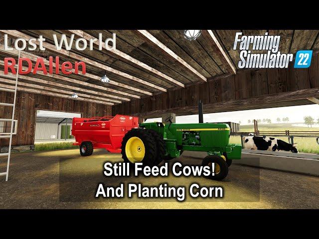 Planting Corn with the John Deere 7000 | E39 Lost World | Farming Simulator 22