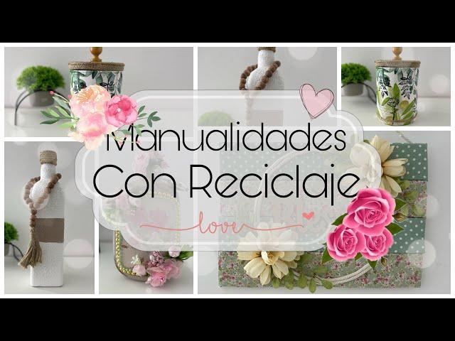 Mira que Hermosas MANUALIDADES para Decorar tu HOGAR ️ /Ideas Recicladas / Artesanato reciclado