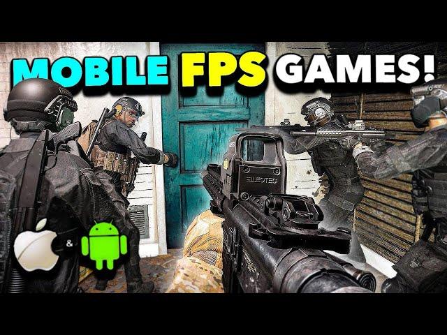 TOP 10 MOBILE FPS GAMES WORTH PLAYING IN 2024...