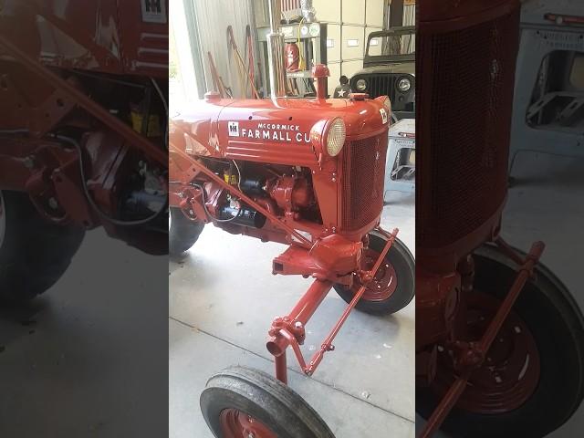 Crazy attachment for Farmall tractor!  #farmall #tractor #farmalltractor #farmlife #icecream