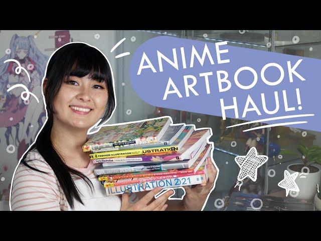  Anime Art Inspo  | Japanese Artbook Haul!