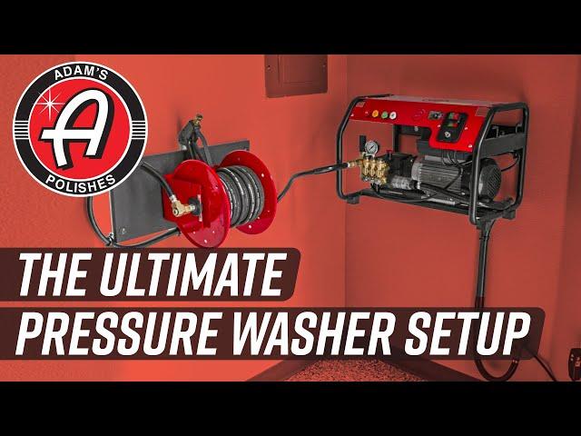 The Ultimate Pressure Washer Setup | Adam's Polishes Pro Pressure Washer and Hose Reel