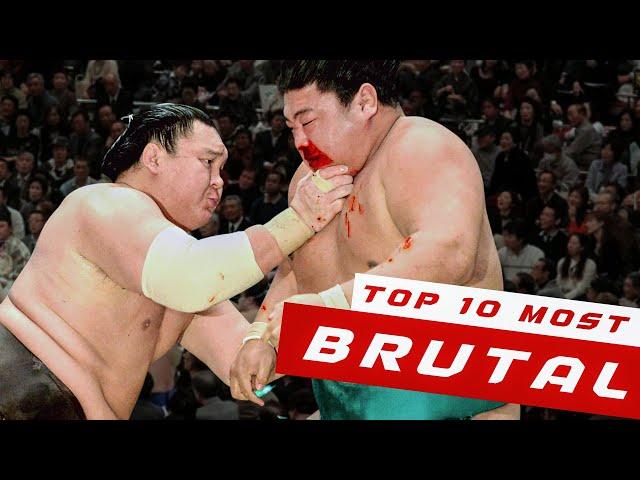 Most Brutal Sumo Wrestling Fights and Knockouts