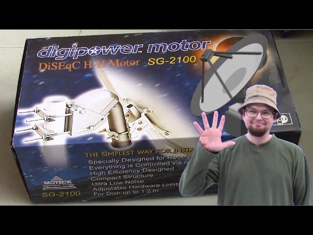 Satellite Dish Motor - How to set up a Free Satellite TV Dish!