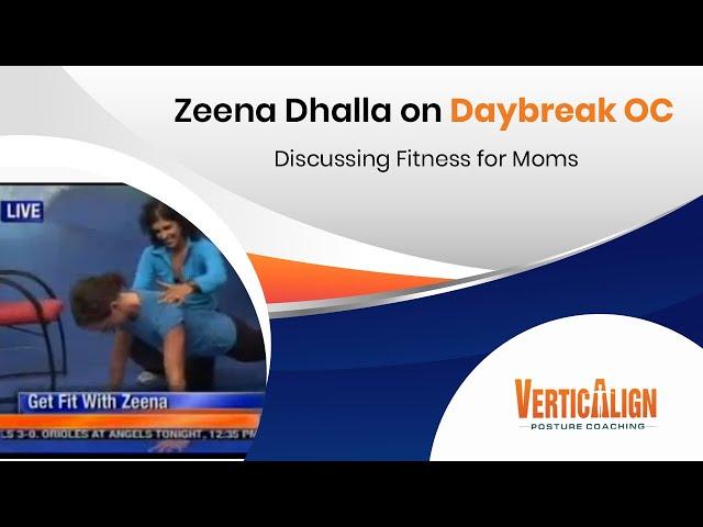 Zeena Dhalla on Daybreak OC | Discussing Fitness for Moms
