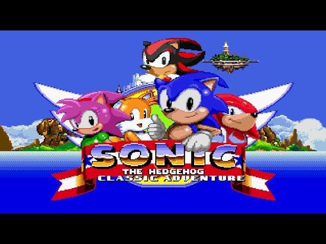 Sonic Classic Adventure (Demo) – Walkthrough – Fan Game