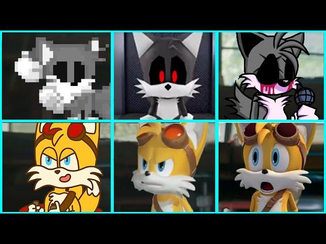 Sonic The Hedgehog Movie   Soul Tails vs Tails Sonic Boom Uh Meow All Designs Compilation