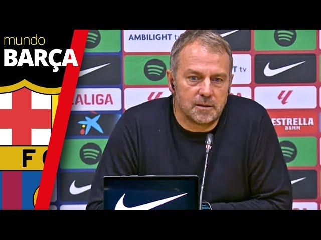 Hansi Flick destaca Lewandowski, Iñaki Peña | Rueda de Prensa Barça - Getafe | TRADUCCIÓN AL ESPAÑOL