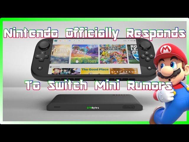 Nintendo Responds To Switch Mini Rumors