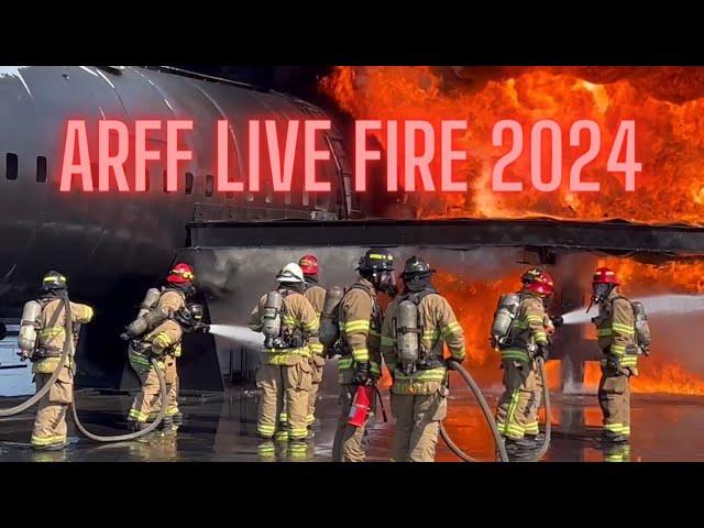 ARFF Live Fire Training 2024