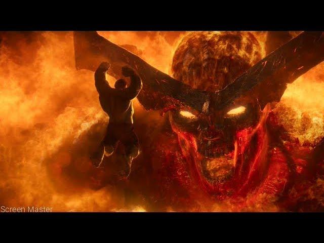 Hulk vs Surtur | Thor: Ragnarok [IMAX HD]