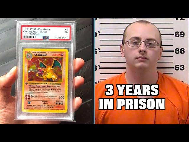 Sent to Prison for buying $57,000 Pokemon Card