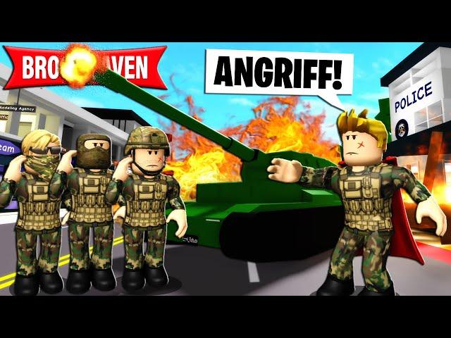 Der KRIEG BRICHT AUS in BROOKHAVEN! (Roblox Brookhaven RP | Story Deutsch)