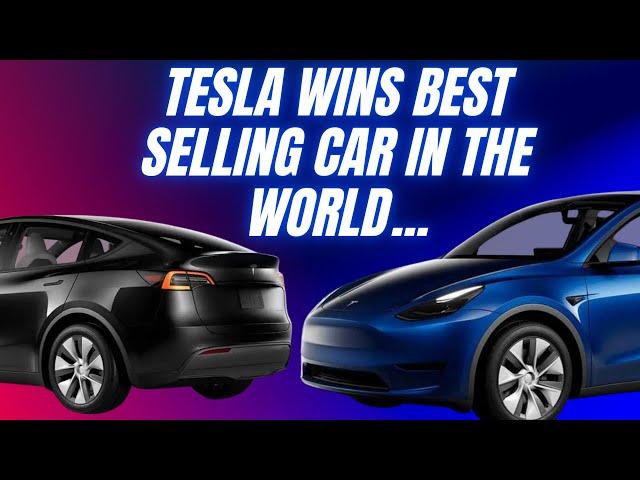 The Tesla Model Y now officially the best-selling car worldwide in 2023