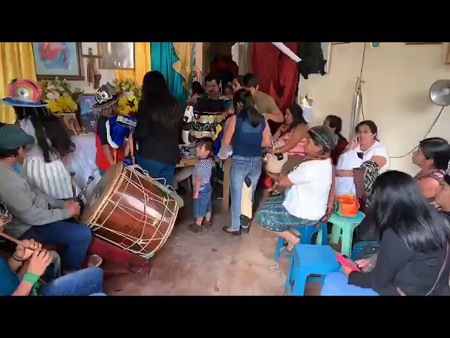 Entrega de la ropa de baile de Moro Jacaltenango 2019