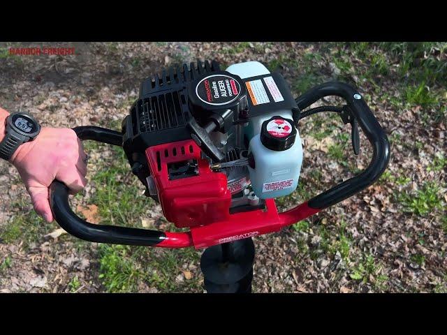 Predator Gas Powered Earth Auger | Harbor Freight