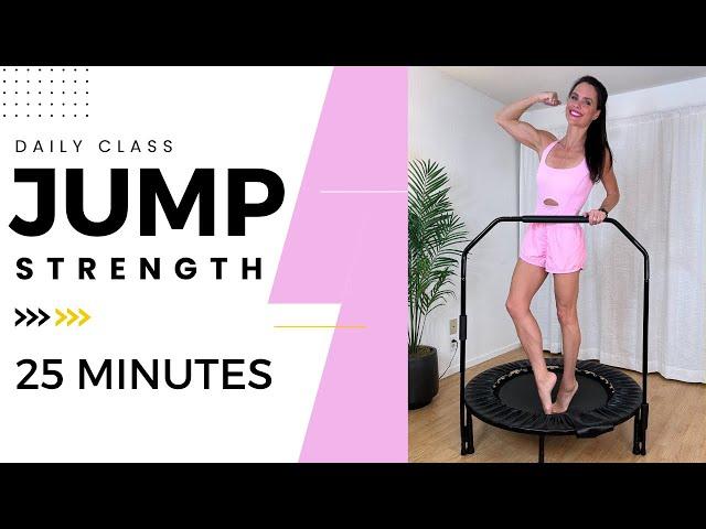 Jump Strength Rebounding Routine 25m All Levels w/ I Jump Instead Flexibility & Fitness