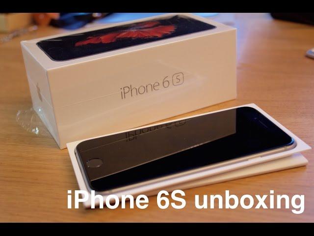 Apple iPhone 6S Space Grey Unboxing/Hands on!