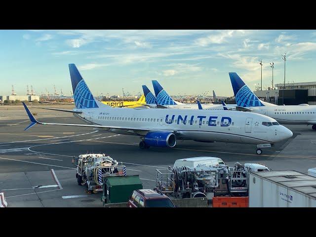 Newark (EWR) ~ West Palm Beach (PBI) - United Airlines - Boeing 737-800 - Full Flight