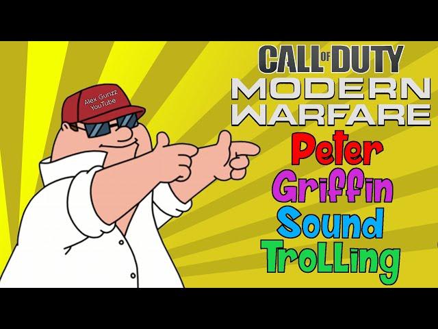 Peter Griffin Plays Modern Warfare - Funny Soundboard Trolling!