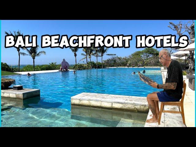 STUNNING beachfront hotels in BALI SANUR