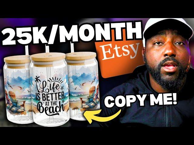 Watch Me Create A Top Trending Product Etsy Glass Tumbler Tutorial 2024