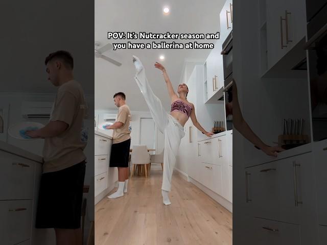 BEST TIME OF THE YEAR! ️ #dance #funny #couple #viral #ballet #nutcracker #christmas #shorts