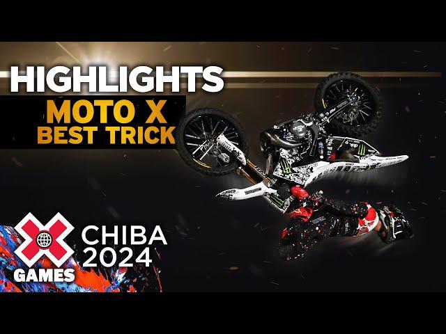 BEST OF Moto X Best Trick | X Games Chiba 2024