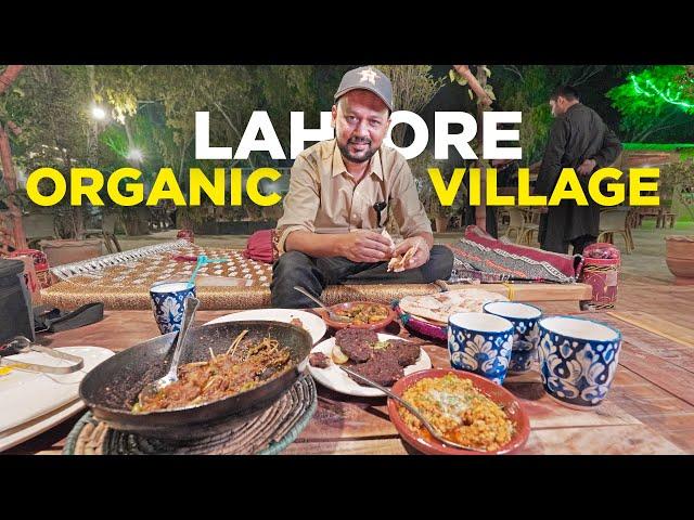 Lahore Organic Village | Sheher mai Gaon | Organic Food, Sabzi, Dal, Mutton Karhai, Lassi & More