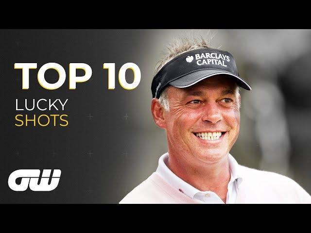 Top 10: LUCKY Golf Shots! | Golfing World