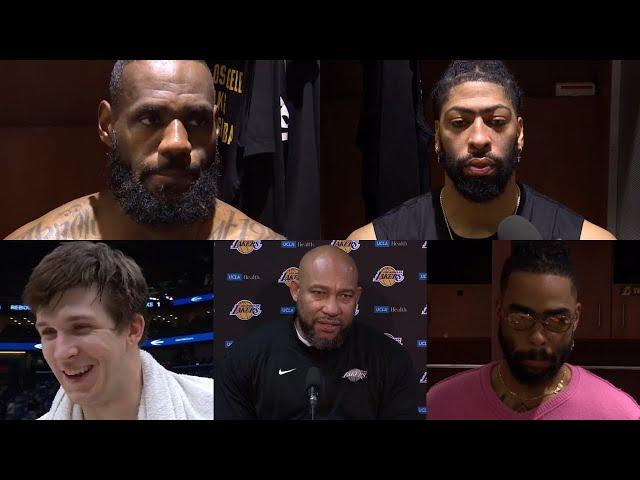 Lakers vs Pelicans | Lakeshow Postgame Interviews x Highlights: Austin, DLo, AD, LeBron & Darvin