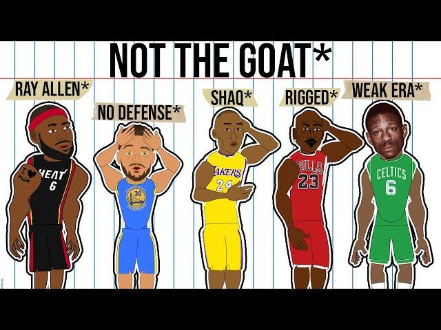Putting an Asterisk on Potential NBA GOATs!