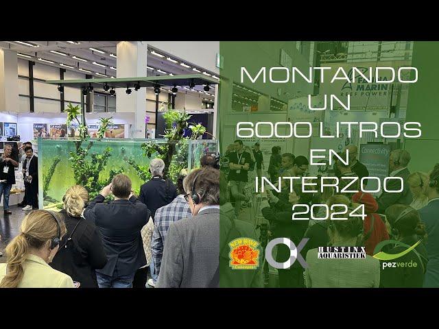 Montando un 6000L  para la feria Interzoo 2024  - PezVerde - New Wave Concepts - Oliver Knott