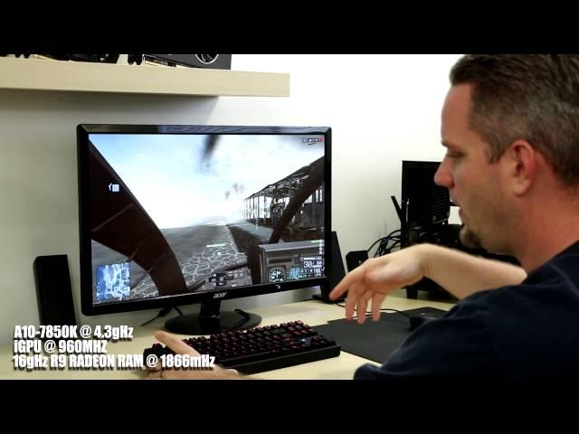 Ultra cheap PC gaming! - AMD A10 7850k and Memory Speed Performance