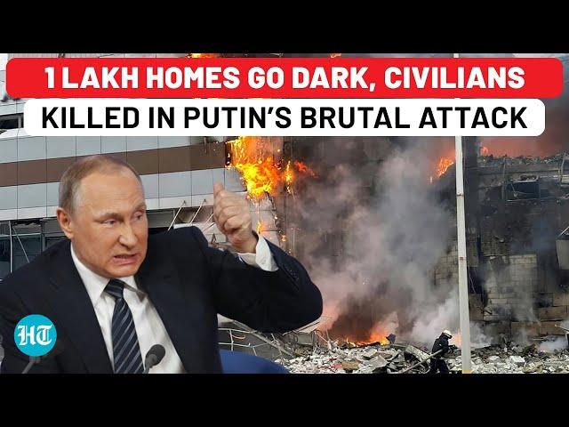 Putin Pounds Ukraine: Civilians Killed In Kherson, 1 Lakh Homes Go Dark In Massive Russian Shelling