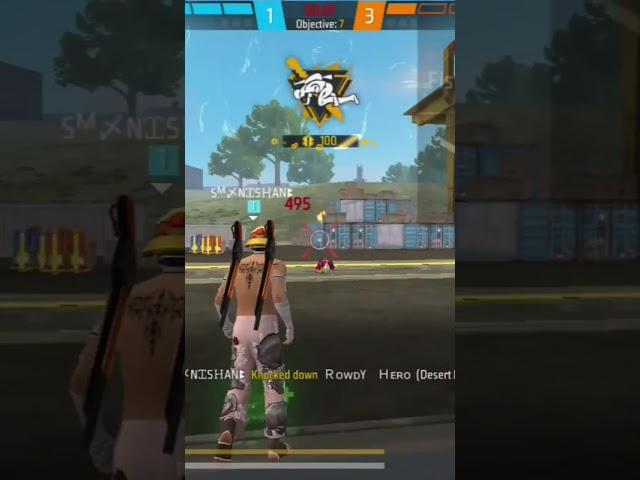 ## star hacker short 1 second ma 1 player nock down ####freefire #########lifeisbutadream ###new #