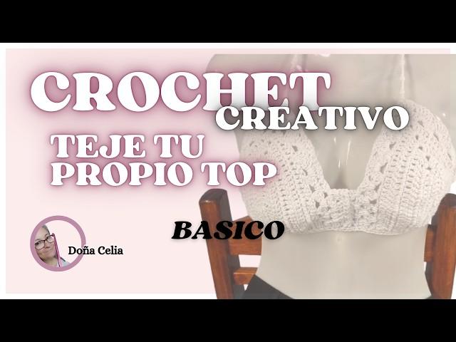 TOP BIKINI SERENA #crochetprincipiantes #crochetbasic #aprendecrochet