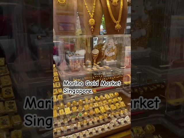 Marina Gold Market Singapore #singaporevideos #singapore #goldjewellery #gold #singaporevideos