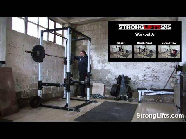 StrongLifts 5x5 Workout B: FULL Video (Official)