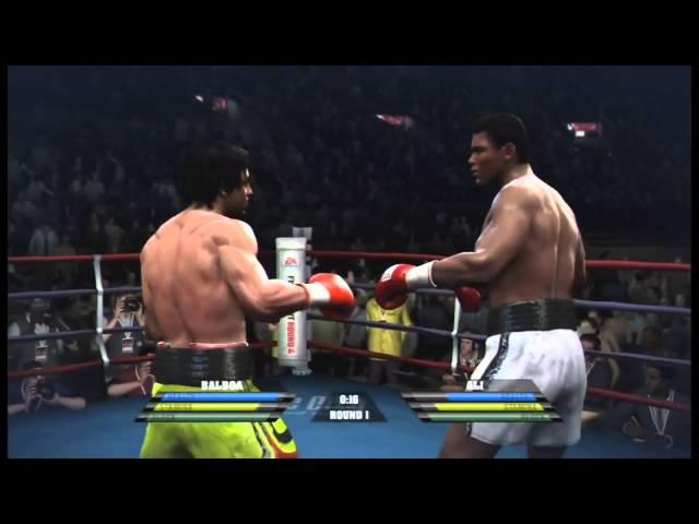 Rocky Balboa vs Muhammad Ali - Fight Night Round 4