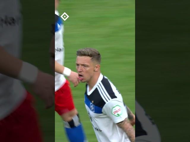 WENN DER VOLKSPARK EXPLODIERT!   Was für ein Strahl von Sonny Kittel!  #nurderhsv #goal #football