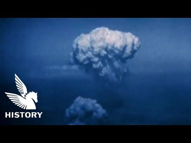 【HD映像】広島原爆投下 - Atomic bomb "Little boy" Dropped in Hiroshima