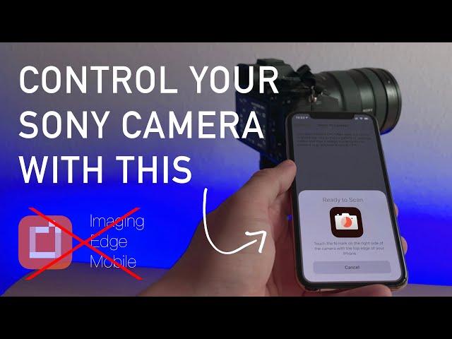 The ultimate iOS app to control a Sony Alpha camera