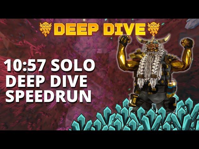 Deep Rock Galactic | DEEP DIVE SPEEDRUN 10:57 | Hideous Heart