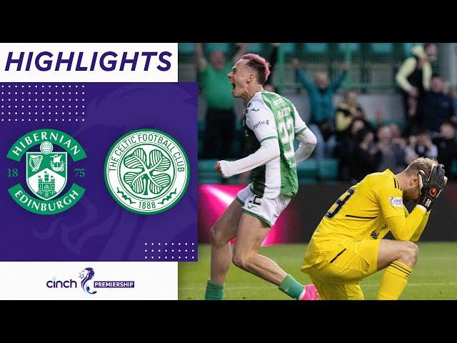 Hibernian 4-2 Celtic | Daizen Maeda Red Card as Hibs Secure Late Victory | cinch Premiership