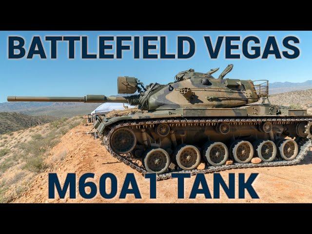 Battlefield Vegas M60A1 Tank at Big Sandy