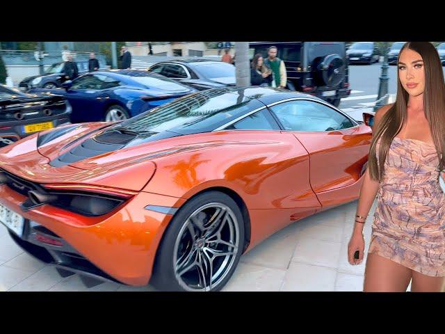 Monaco Magic Night  Supercar Spotting in the Streets During Grand Prix 2024