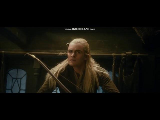 The Hobbit: The Desolation of Smaug - Legolas and Tauriel Scene